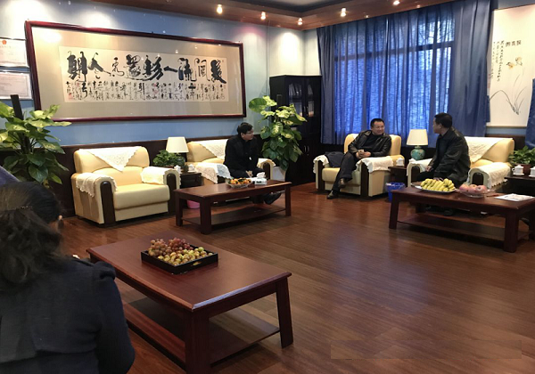 株洲市教育局年檢工作組，到我校檢查指導(dǎo)工作